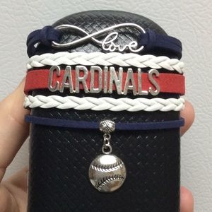 St Louis Cardinals bracelet baseball Fans MLB